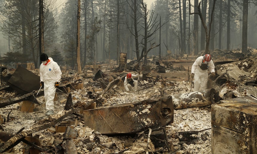Пожежі у Каліфорнії: кількість загиблих зросла до 84