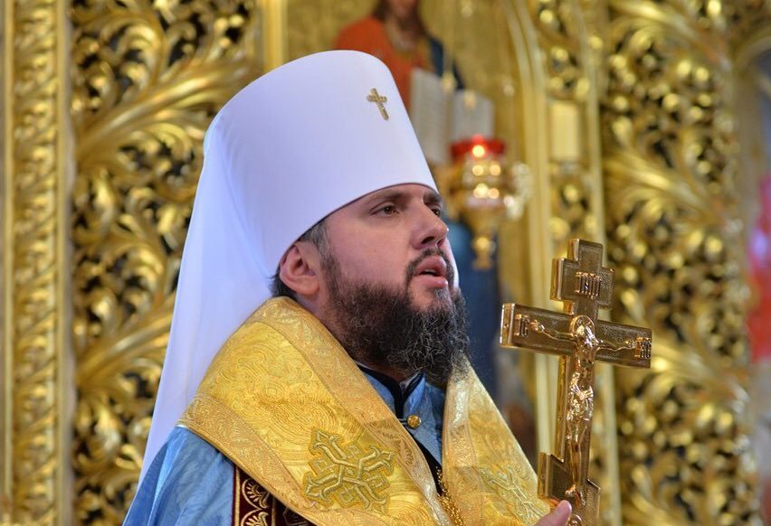 Митрополит Епіфаній розпочав першу літургію в якості голови української помісної церкви (відео)