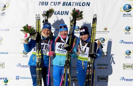 Українська біатлоністка Бєлкіна виборола бронзову медаль на Кубку IBU