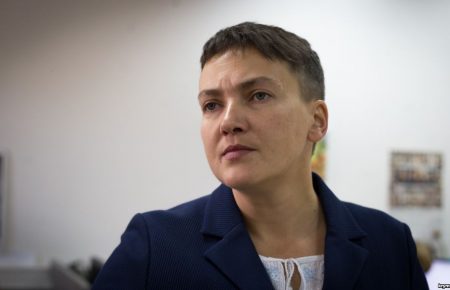 Надія Савченко оголосила сухе голодування