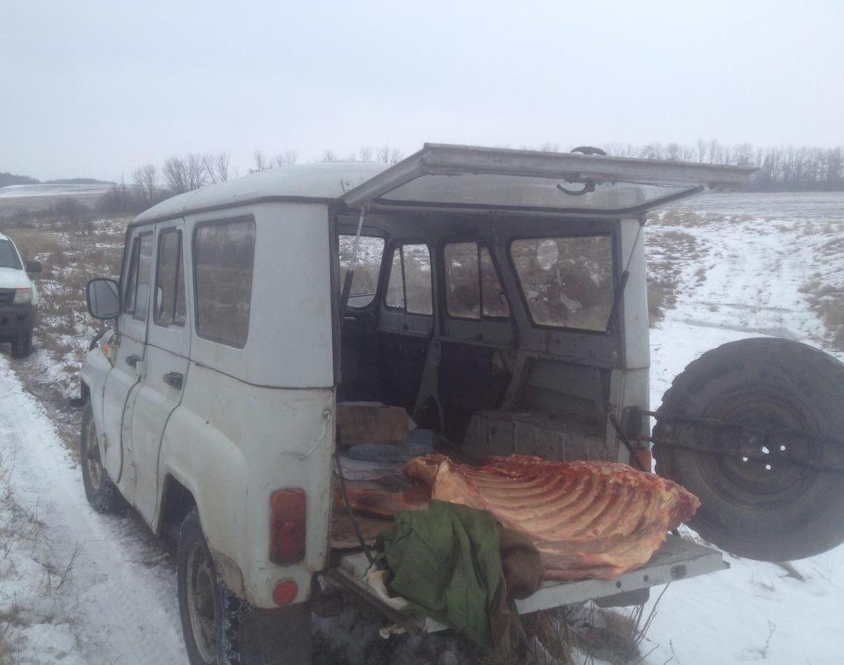 Двоє чоловіків намагалися вивезти з Луганської області в Росію 340 кілограмів м'яса