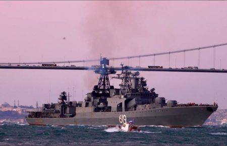 У Чорне море увійшов бойовий корабель російського ВМФ