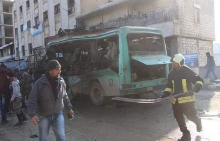 У Сирії стався вибух в автобусі: 3 людей загинули, ще 20 дістали поранення