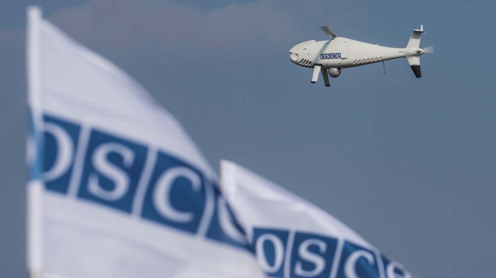 ОБСЄ зафіксувала 4 військові літаки над Донбасом біля лінії розмежування