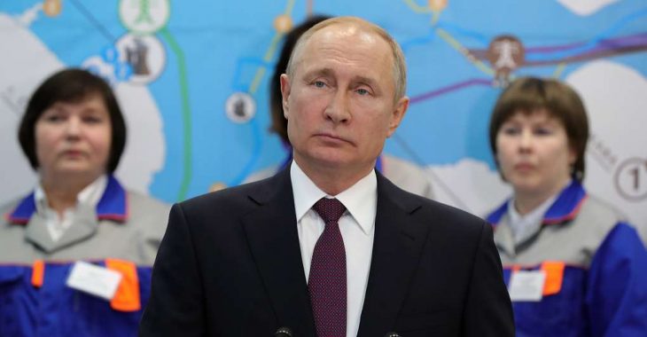 Путін приїхав до окупованого Криму та запустив дві ТЕЦ Путін приїхав до окупованого Криму та запустив дві ТЕЦ