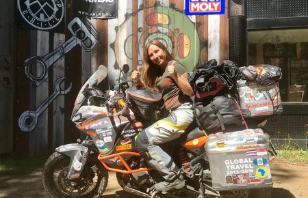Подорожувати на мотоциклі жінці трохи простіше, ніж чоловікові — мандрівниця Анна Гречишкіна