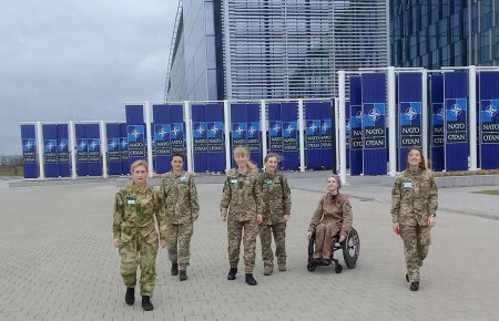 Українські ветеранки виступили у штаб-квартирі НАТО та показали стрічку «Невидимий Батальйон»