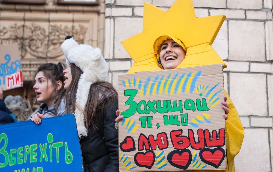 Київ долучився до Глобального кліматичного страйку, який почала шведська школярка