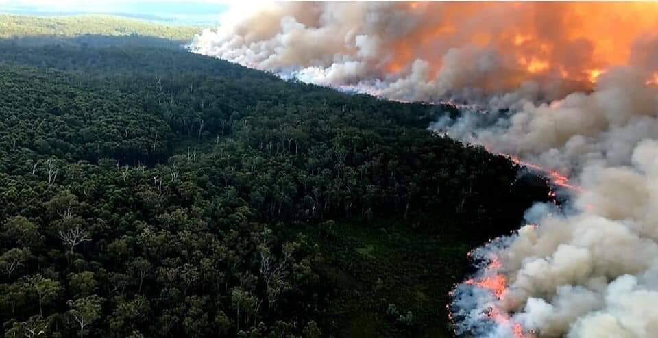 Пожежа у Національному парку в Австралії: у небезпеці — жителі 25 міст