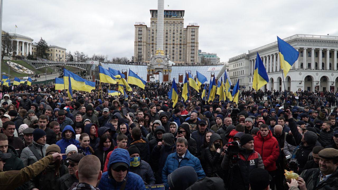 У Києві «Нацкорпус» влаштував акцію протесту: вимагають покарати причетних до розкрадань в оборонці
