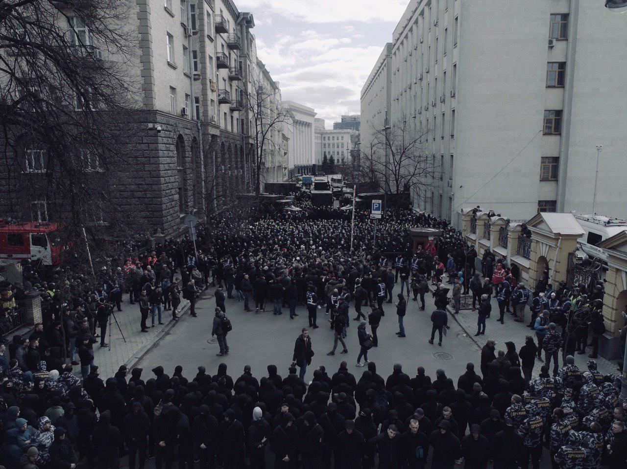 У акції протесту в центрі Києва взяли участь близько 5 тисяч людей — поліція