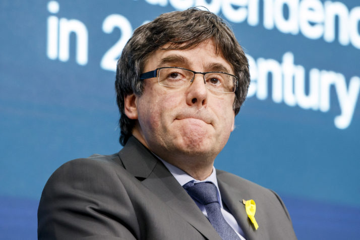 Екс-лідер Каталонії Пучдемон балотується до Європарламенту, в Іспанії йому загрожує арешт