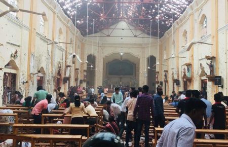 Вибухи у церквах та готелях на Шрі-Ланці: загинули щонайменше 156 людей
