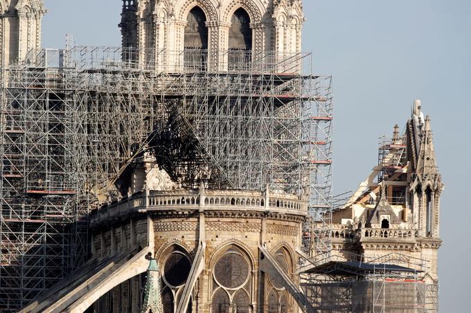 Пожежа у Соборі Паризької Богоматері: виявили елементи споруди, які можуть обвалитися