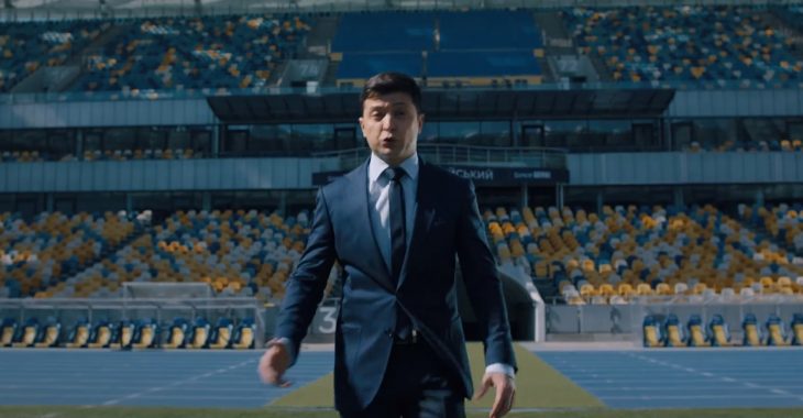 Зеленський у відеоролику запросив Порошенка на дебати на НСК «Олімпійський» Зеленський у відеоролику запросив Порошенка на дебати на НСК «Олімпійський»