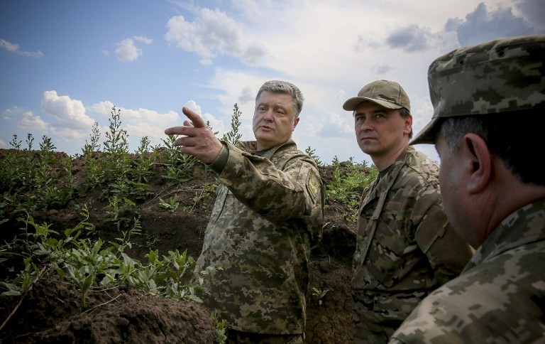 У голосуванні серед військових на Донбасі Порошенко здобув більшість