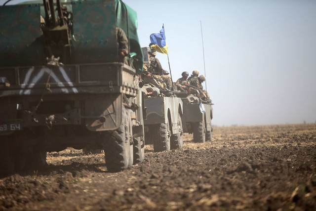 На Донбасі бойовики захопили 8 українських військових — штаб ООС