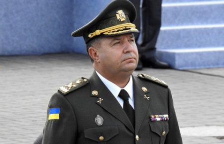 Міністр оборони Полторак подав у відставку