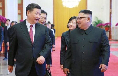 Президент Китаю прибув із візитом до Північної Кореї