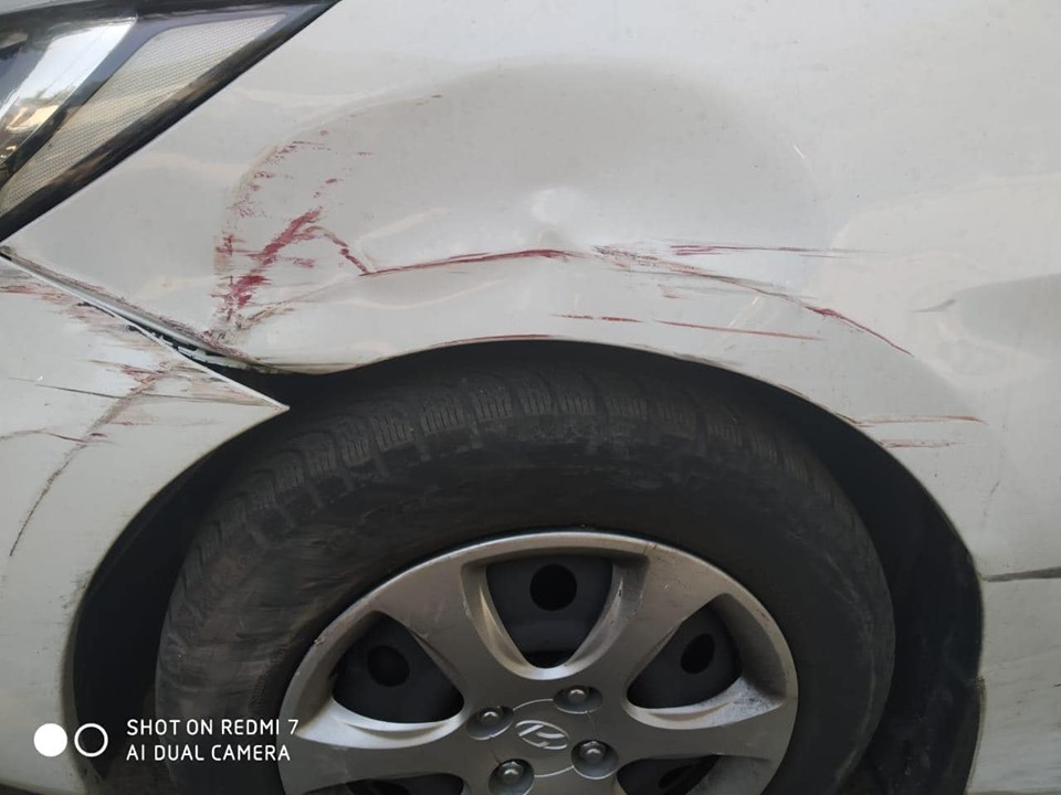 В Одесі напали на авто знімальної групи «Стоп корупції»
