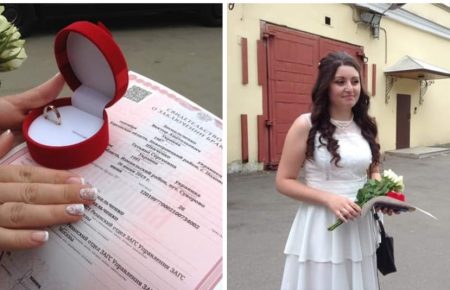 Військовополонений моряк Віктор Беспальченко та його наречена Тетяна одружилися у московському СІЗО