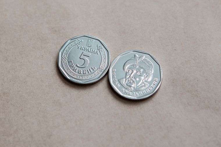 Монети у 5 грн надійдуть в обіг до кінця 2019 року