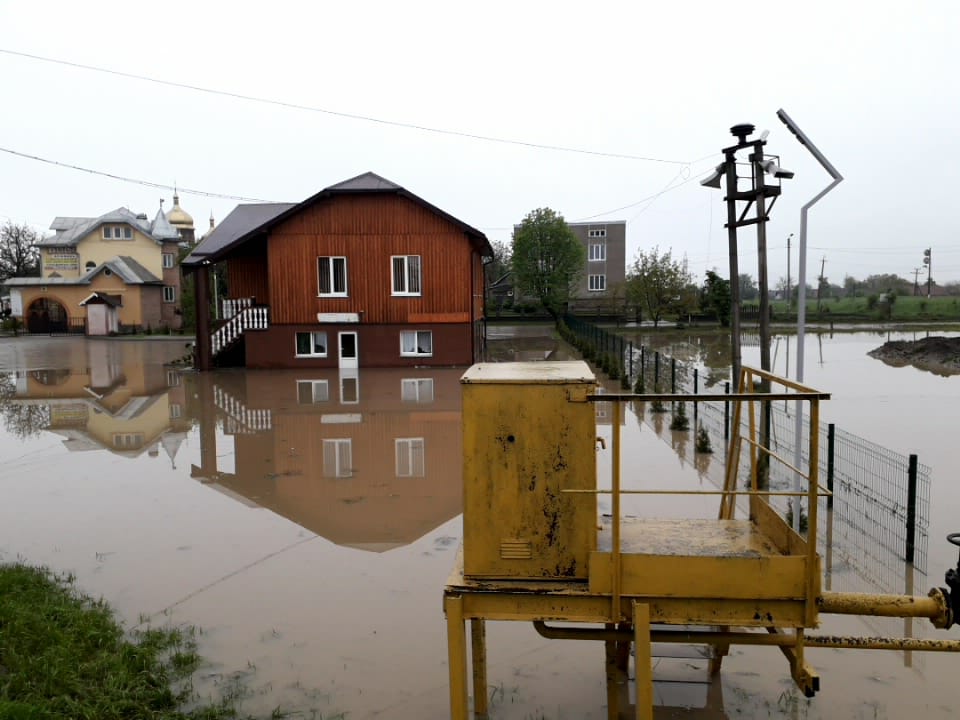 На Франківщині унаслідок негоди досі підтоплені 8 будинків і 64 домогосподарства
