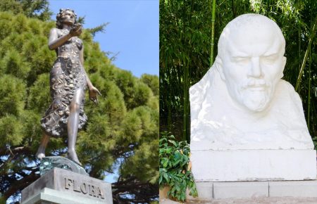 У Нікітському ботсаду в окупованому Криму замість бронзової статуї Флори встановлять бюст Леніна