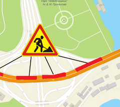 КМДА попереджає про обмеження руху 19-21 липня на проспекті Палладіна та на мосту Патона