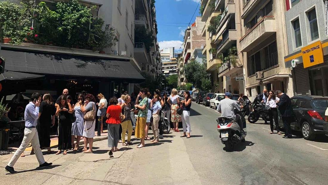 В Афінах стався землетрус магнітудою 5,3
