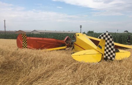На Полтавщині впав легкомоторний літак — одна людина загинула