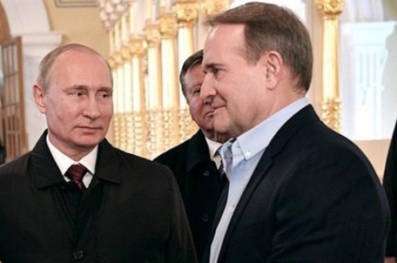 Медведчук з Путіним зустрілися у Москві