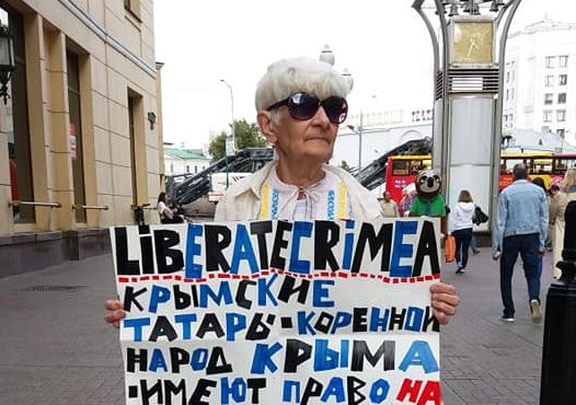 У Москві провели низку акцій на підтримку українських політв'язнів та проти окупації Криму