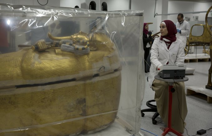 У Єгипті розпочали реставрацію саркофага Тутанхамона