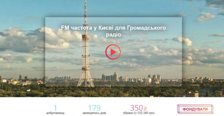 FM-частота у Києві: Громадське радіо запустило Спільнокошт