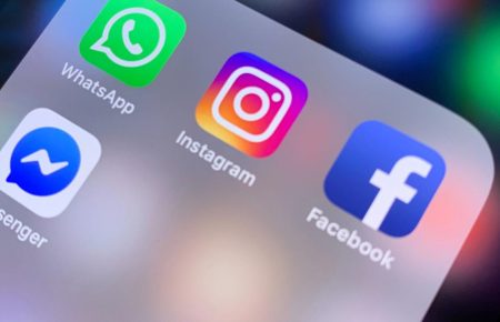 У роботі Instagram, Whatsapp і Facebook стався збій