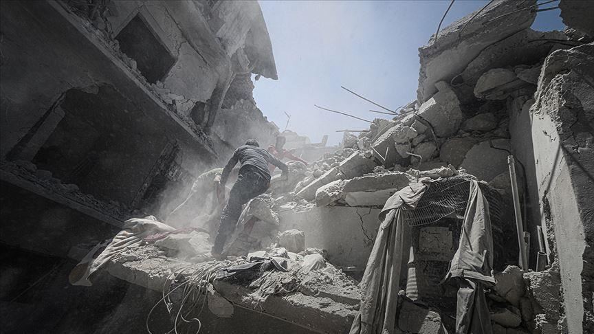 У Сирії внаслідок авіаударів урядових та російських військ загинули 9 цивільних