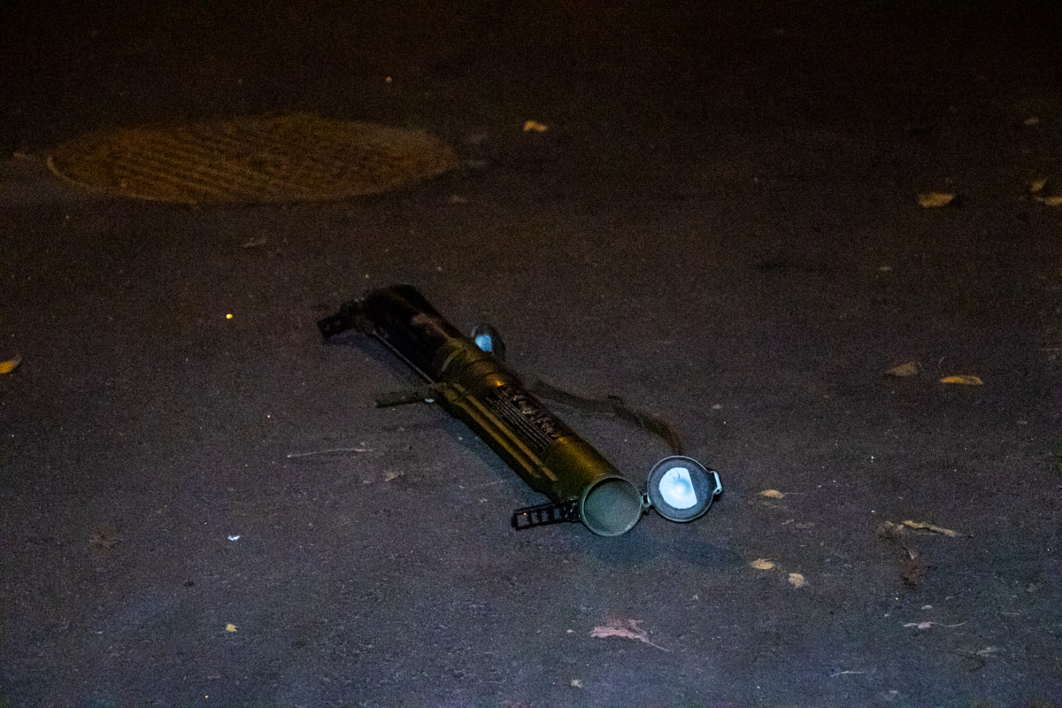 У Києві вночі з гранатомета стріляли в будівлю «Мостобуду»