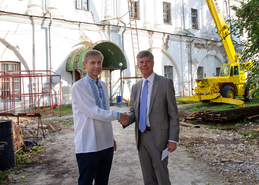 Посольство США надало кошти на реставрацію Староакадемічного корпусу Києво-Могилянської академії