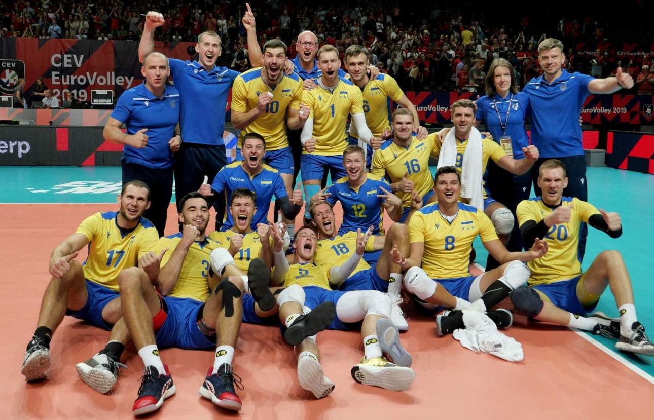 Збірна України з волейболу вийшла в 1/4 фіналу чемпіонату Європи