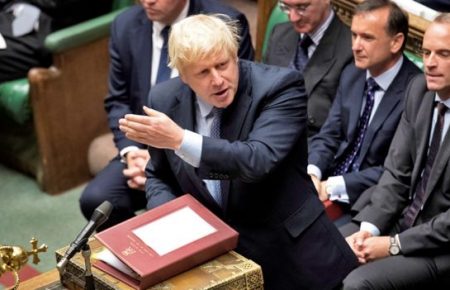 Парламент Британії відхилив пропозицію розглянути проект Джонсона про Brexit за три дні