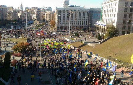 В акціях у Києві взяли участь близько 12 тисяч людей — поліція