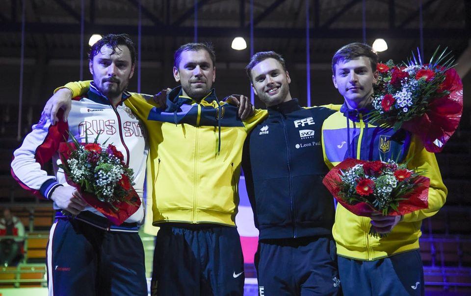 Двоє українців вибороли нагороди на Кубку світу з фехтування