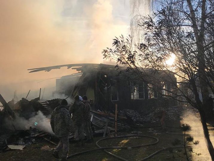 ДБР розпочало розслідування причин пожежі у військовій частині на Львівщині