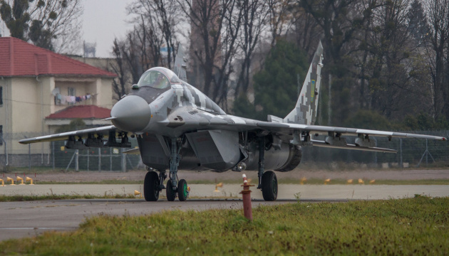 Українські ВПС отримали модернізований винищувач МіГ-29