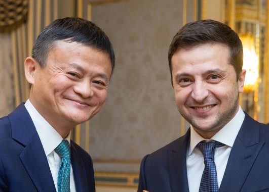 Зеленський запропонував засновнику Alibaba Group створити дослідницький центр в Україні