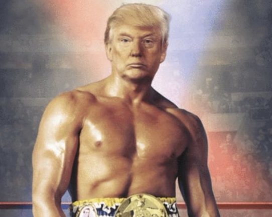Трамп опублікував фото в образі головного героя фільму «Роккі»