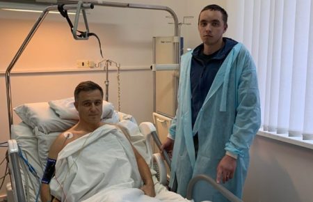ДТП з Кулебою: водій іншої автівки провідав уповноваженого в лікарні