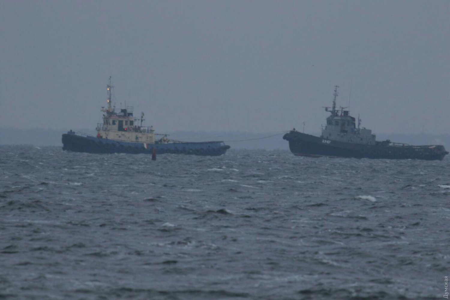 Звільнені кораблі ВМСУ почали прибувати до Очакова
