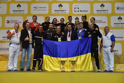 Збірна України з самбо на чемпіонаті світу виборола шість медалей